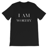 I Am Worthy Mens Premium T-Shirt - AGAPE KINGDOM INC