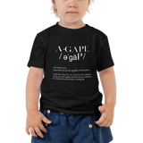 Agape Toddler Short Sleeve Tee - AGAPE KINGDOM INC
