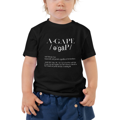 Agape Toddler Short Sleeve Tee - AGAPE KINGDOM INC