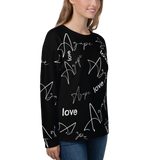 Agape Slogan Womens  Sweatshirt - AGAPE KINGDOM INC