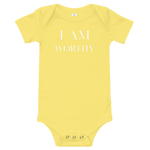 I Am worthy Onesie - AGAPE KINGDOM INC