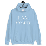 I Am Worthy Men’s Hoodie - AGAPE KINGDOM INC