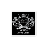 Agape Kingdom Bubble-free stickers - AGAPE KINGDOM INC