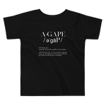 Agape Toddler Short Sleeve Tee - AGAPE KINGDOM INC