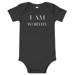 I Am worthy Onesie - AGAPE KINGDOM INC
