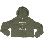 Under the Influence of Jesus  Crop Hoodie - AGAPE KINGDOM INC