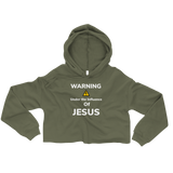 Under the Influence of Jesus  Crop Hoodie - AGAPE KINGDOM INC