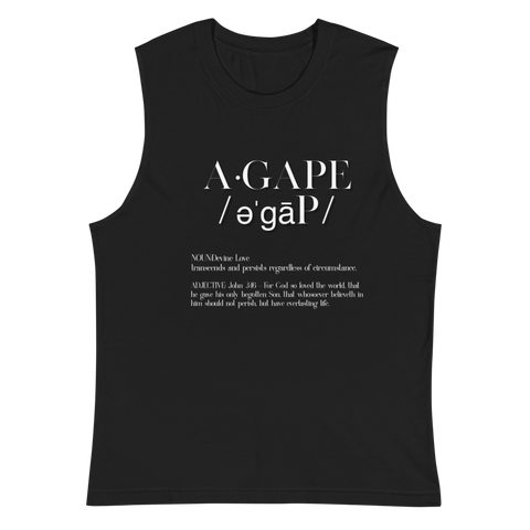 Men’s Agape Muscle Shirt - AGAPE KINGDOM INC