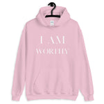 I Am Worthy Men’s Hoodie - AGAPE KINGDOM INC