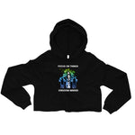 Focus on things above Crop Hoodie - AGAPE KINGDOM INC
