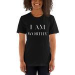 I Am Worthy Premium T-Shirt - AGAPE KINGDOM INC