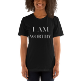 I Am Worthy Premium T-Shirt - AGAPE KINGDOM INC