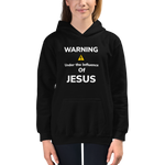 Under the Influence of Jesus Kids Hoodie - AGAPE KINGDOM INC