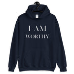 I Am Worthy Men’s Hoodie - AGAPE KINGDOM INC