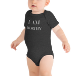 I Am worthy Onesie - AGAPE KINGDOM INC