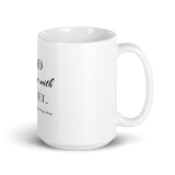 GOD not done with me Mug - AGAPE KINGDOM INC