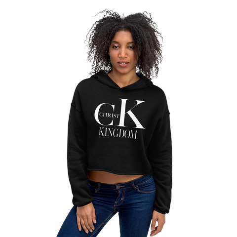 Christ Kingdom Crop Hoodie - AGAPE KINGDOM INC