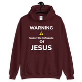 Under the Influence of Jesus Hoodie - AGAPE KINGDOM INC