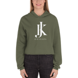 Jesus is King  Crop Hoodie - AGAPE KINGDOM INC