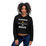 Under the Influence of Jesus  Crop Hoodie - AGAPE KINGDOM INC