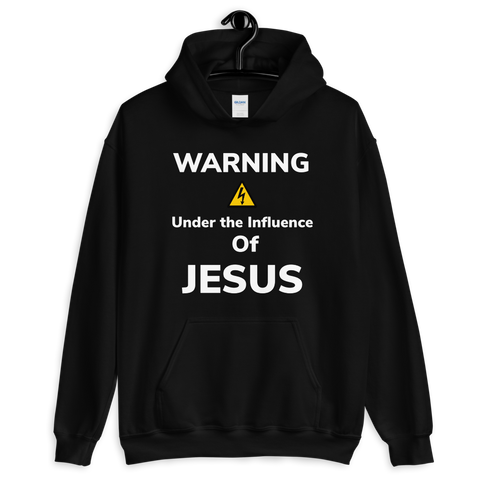 Under the Influence of Jesus Hoodie - AGAPE KINGDOM INC
