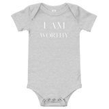 I Am worthy Onesie - AGAPE KINGDOM INC