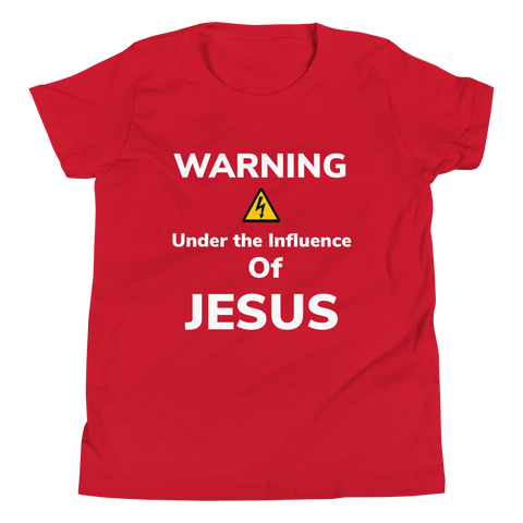 Under the Influence  Youth Short Sleeve T-Shirt - AGAPE KINGDOM INC