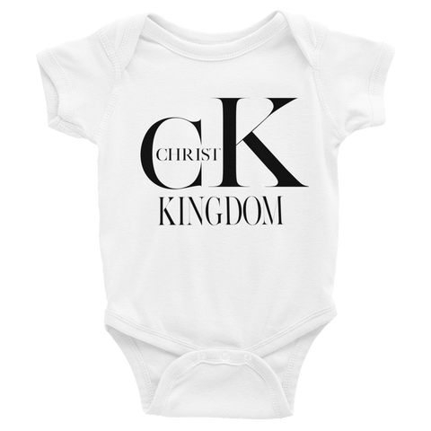 Christ Kingdom  Infant white Bodysuit - AGAPE KINGDOM INC