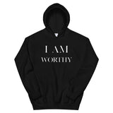 I Am Worthy Women’s  Hoodie - AGAPE KINGDOM INC