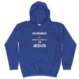 Under the Influence of Jesus Kids Hoodie - AGAPE KINGDOM INC