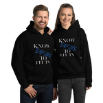 Men’s “Know desire to fit in “Hooded Sweatshirt - AGAPE KINGDOM INC