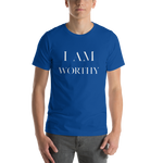 I Am Worthy Premium T-Shirt - AGAPE KINGDOM INC