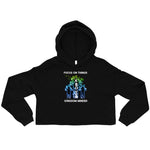 Focus on things above Crop Hoodie - AGAPE KINGDOM INC