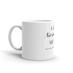 GOD not done with me Mug - AGAPE KINGDOM INC