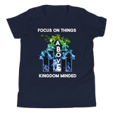 Focus on things above Youth Short Sleeve T-Shirt - AGAPE KINGDOM INC