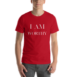 I Am Worthy Premium T-Shirt - AGAPE KINGDOM INC