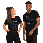 Women’s “Know desire to fit in”Short-Sleeve T-Shirt - AGAPE KINGDOM INC