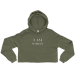 I Am Worthy  Crop Hoodie - AGAPE KINGDOM INC