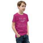 Agape Youth Short Sleeve T-Shirt - AGAPE KINGDOM INC