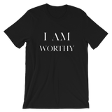 I Am Worthy Mens Premium T-Shirt - AGAPE KINGDOM INC