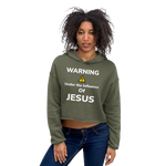 Under the Influence of Jesus  Crop Hoodie - AGAPE KINGDOM INC