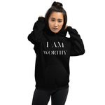 I Am Worthy Women’s  Hoodie - AGAPE KINGDOM INC