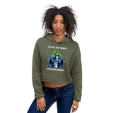 Focus on things above Crop Hoodie - AGAPE KINGDOM INC