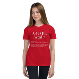 Agape Youth Short Sleeve T-Shirt - AGAPE KINGDOM INC