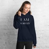 I Am Worthy Women’s  Hoodie - AGAPE KINGDOM INC