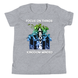 Focus on things above Youth Short Sleeve T-Shirt - AGAPE KINGDOM INC
