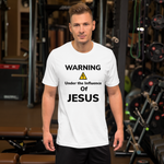Under the Influence of Jesus white & Olive - AGAPE KINGDOM INC