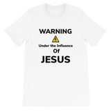 Under the Influence of Jesus white & Olive - AGAPE KINGDOM INC
