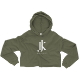 Jesus is King  Crop Hoodie - AGAPE KINGDOM INC