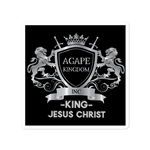 Agape Kingdom Bubble-free stickers - AGAPE KINGDOM INC